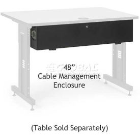 Cable Management Enclosure for 48" Classroom Training Table