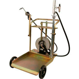 Mobile Heavy Duty Cart System, 55 Gallon Drums with 25' Reel