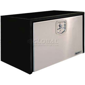 Underbody Truck Box w/ SS Door - Black 14x16x36