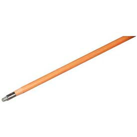Flo-Pac Metal Tip Threaded Wood Handle 72"L 15/16"D