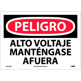 Peligro Alto Voltaje Mantengase Afuera