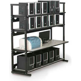 60" Performance Plus Heavy Duty LAN Station, White Nebula