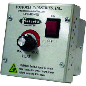 Variable Heat Control For Quartz Lamps Electric Infrared Heater, 3"L x 5"W x 5"H