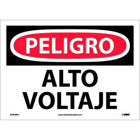 Spanish Vinyl Sign - Peligro Alto Voltaje