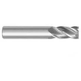 4 Flute Carbide Sq Single End Mill 3/16" Dia 3/16" Shank 5/8" Flute 2" OAL