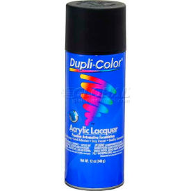Premium Lacquer Flat Black 12 Oz. Aerosol