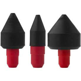 Compressed Air Series 208 Rubber Nozzle Kit (1/2", 1", 1 1/3") Removable