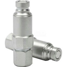Pressure Eliminator Nipple Hydraulic Flat Face (ISO 16028) 1/4" Body Size 1/4" Female NPT