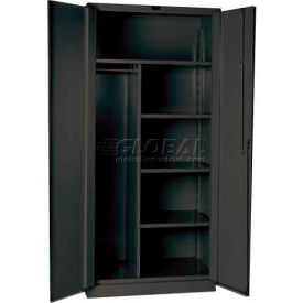 Heavy Duty Galvanite DuraTough Combination Cabinet, 16 Gauge, 60"W x 24"D x 78"H, Gray