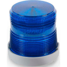 Dual Mode LED Beacon Blue 24V DC