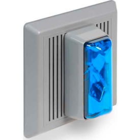 Flush Mount Horn/Strobe 120V AC Blue