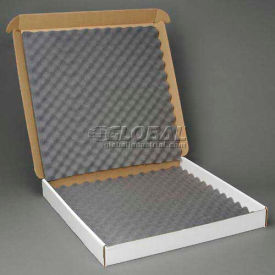 Standard Charcoal Shippers, 24"W x 24"L x 2-3/4"D, White