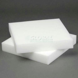 Reusable Soft Foam Pads, 12"W x 12"L x 2" Thick, White