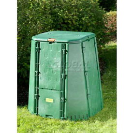 187 Gal. Large Compost Bin with Base, 37"L x 37"W x 43"H