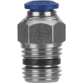 Straight Male, 1/4" Tube x 3/8" NPTF