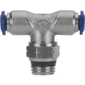 Swivel Branch Tee, 1/4" Tube x 1/4" Swift-Fit Universal Thread