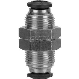 Bulkhead Union, 10mm Tube x 10mm Thread