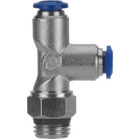 Swivel Run Tee, 1/2" Tube x 1/4" Swift-Fit Universal Thread