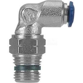 Swivel Male Elbow, 1/8" Tube x 1/4" NPTF