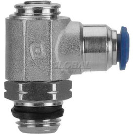 Flow Control, Screw Adj, Flow Out, 1/8" Tube x 1/8" Swift-Fit Universal