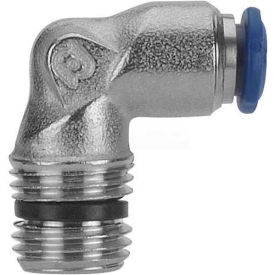 Fixed Male Elbow 1/4" Tube x 1/8" NPTF