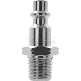 1/4" Industrial Plug x 3/8" Male NPTF