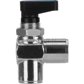 Right Angle Mini Ball Valve, 1/4" Female Nptf - Min Qty 4