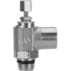 Female Flow Control, Knob Adj, Flow Out 3/8" NPTF x 3/8" Swift-Fit