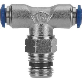 Swivel Male Branch Tee, 1/8" Tube x 1/4" NPTF