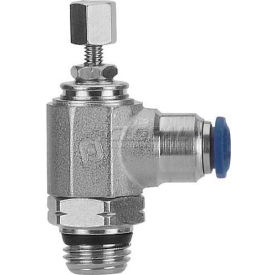 Flow Control, Knob Adjustment, 1/2" Tube x 3/8" Universal