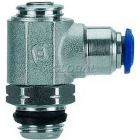 Flow Control, Screw Adj, Flow In, 6mm, 1/4" Swift-Fit Universal Thread