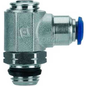 Needle Valve, Screw Adjustment, Bi-Directional Flow Control, 8mm, 1/4" Swift-Fit Universal