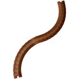 Ultra-Sidewinder, 3 Ft. System With End Caps, Brown