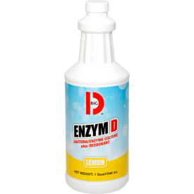 Enzym D Bacteria/Enzyme Culture plus Deodorant, Quart Bottle, 12 Bottles - 500