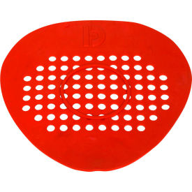 Flat Urinal Screen - Cerise (Cherry)/Red - 12 Per Carton