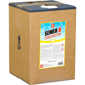 Sewer Deodorant for Water Treatment and Sewage Disposal Plants, Lemon, 5 Gallon Pail - 5600