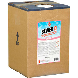 Sewer Deodorant for Water Treatment and Sewage Disposal Plants, Natural, 5 Gal Pail