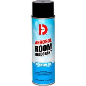 Big D Handheld Aerosol Room Deodorant - Mountain Air, 12/Case