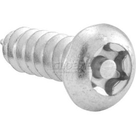 Pan Head Screw with Pin, #14 x 3/4", Stainless Steel - Pack of 100 - 642-0130