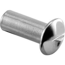 One Way Barrel Nut, Chrome - 100/Pack