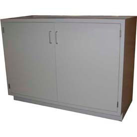 Base Cabinet, 30"W x 22"D x 35-1/4"H, 2 Doors, White