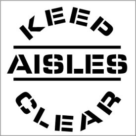 Plant Marking Stencil 20x20 - TRAFFIC/CROSSWALK
