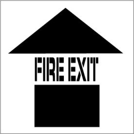 Plant Marking Stencil 20x20 - Fire Exit