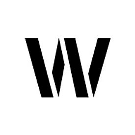 Individual Character Stencil 12" - Letter W