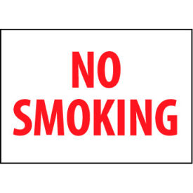 Fire Safety Sign - No Smoking - Plastic