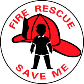 Fire Safety Sign - Fire Rescue Save Me