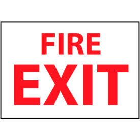 Fire Safety Sign - Fire Exit - Plastic
