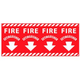 Fire Safety Sign - Fire Extinguisher Column Marker