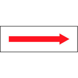 Fire Safety Sign - Arrow - Plastic