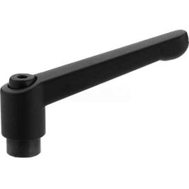Zinc Die-Cast Adjustable Lever with Steel Components - 3/8-16 Tapped 3.07"L